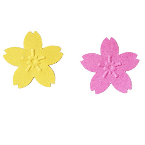 DECOP Embossed Craft Punch 25mm 1inch Sakura Cherry Blossoms Small