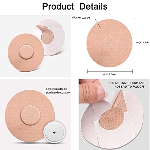 PARA-AID Sensor Covers for Freestyle Libre, 50 PCS Sensor Adhesive...
