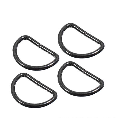 Metal Non-Welded D-Ring Findings for Belts, Bags, Lanyards, and Le...