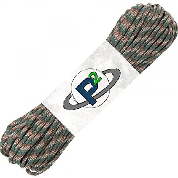 PARACORD PLANET 100 Hanks Parachute 550 Cord Type III 7 Strand Pa...
