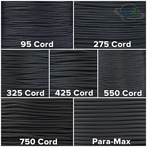 PARACORD PLANET 95, 275, 325, 425, 550, 750, and para-Max Paracord...