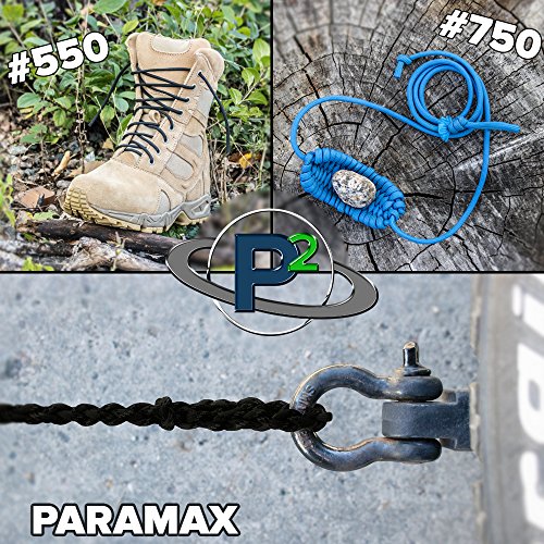 PARACORD PLANET 95, 275, 325, 425, 550, 750, and para-Max Paracord...