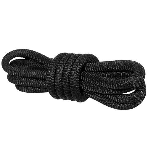 PARACORD PLANET Black Diamond Weave Shock Cord - Available in 1/8...