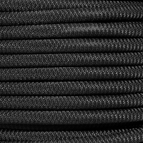 PARACORD PLANET Black Diamond Weave Shock Cord - Available in 1/8...