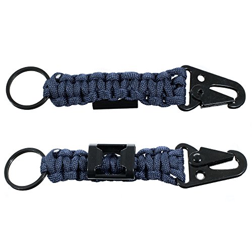 PARACORD PLANET Bottle Opener Paracord Carabiner Keychain - Sold I...