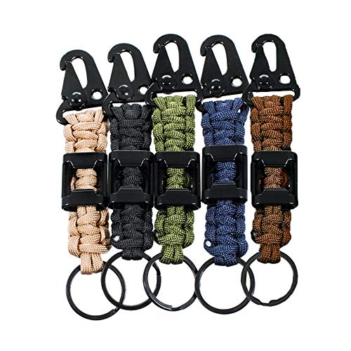 PARACORD PLANET Bottle Opener Paracord Carabiner Keychain - Sold I...