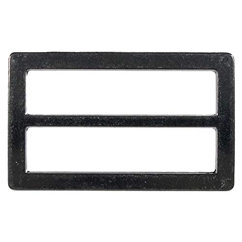 Paracord Planet Flat Tri Glides - metal Black Fits 1 ½ Inch Web...