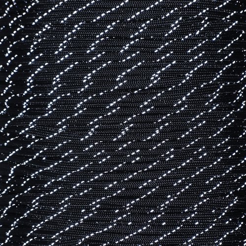 PARACORD PLANET Reflective Paracord Made of 100% Nylon with 7 Inne...