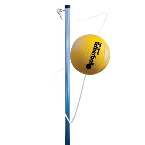 Park & Sun Sports Permanent Outdoor Tetherball Set with Accessorie...