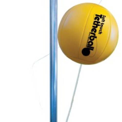 Park & Sun Sports Permanent Outdoor Tetherball Set with Accessorie...