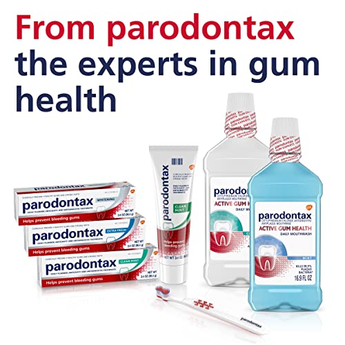 Parodontax Active Gum Health Mouthwash, Antiplaque and Antigingivi...
