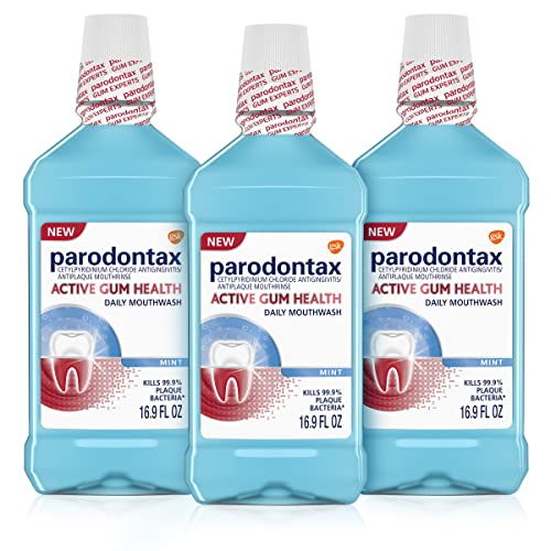 Parodontax Active Gum Health Mouthwash, Antiplaque and Antigingivi...