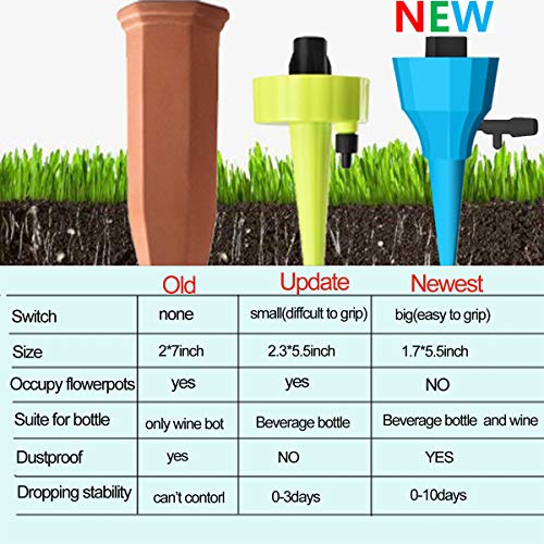 2019 New Self Watering Spikes, Automatic Plant Water Irrigation Sp...
