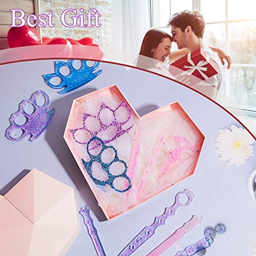 2 Pieces Keychain Resin Moulds 12 Shape Keychain Silicone Mould Kn...