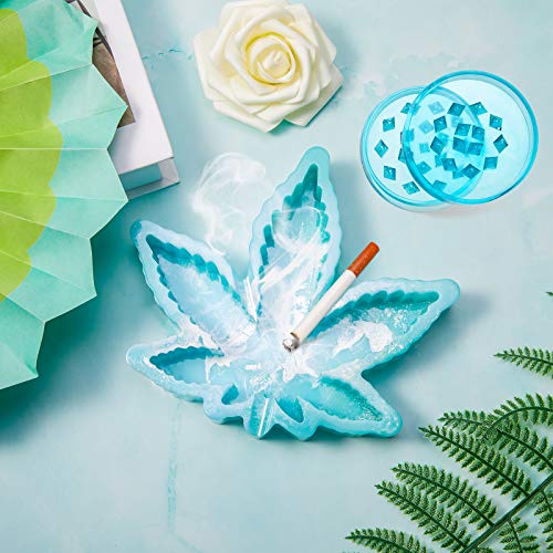 Maple Leaf Silicone Resin Mold Leaf Jewelry Tray Epoxy Mold and Sp...