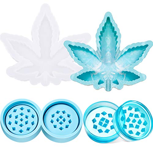 Maple Leaf Silicone Resin Mold Leaf Jewelry Tray Epoxy Mold and Sp...