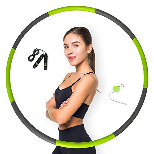 Pathonor Hoola Hoop for Adults Weight Loss, Weighted Hoola Hoops H...