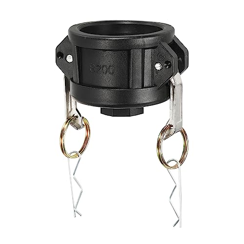 PATIKIL IBC Tote Adapter 2 Cam Lock to 3/4 Female Thread, 275-33...