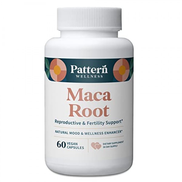 Pattern Wellness Maca Root for Men & Women - 10,000mg - Natural Mo...
