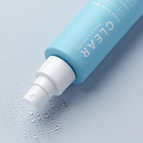 Paulas Choice CLEAR Back & Body Acne Spray, 2% BHA Salicylic Aci...