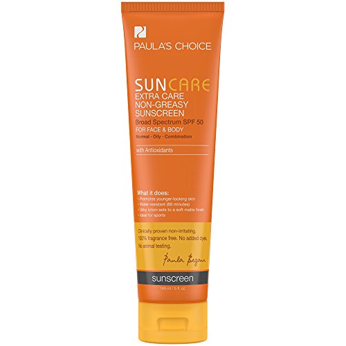 Paulas Choice Extra Care Non-Greasy Sunscreen SPF 50, 5oz 1 Bott...