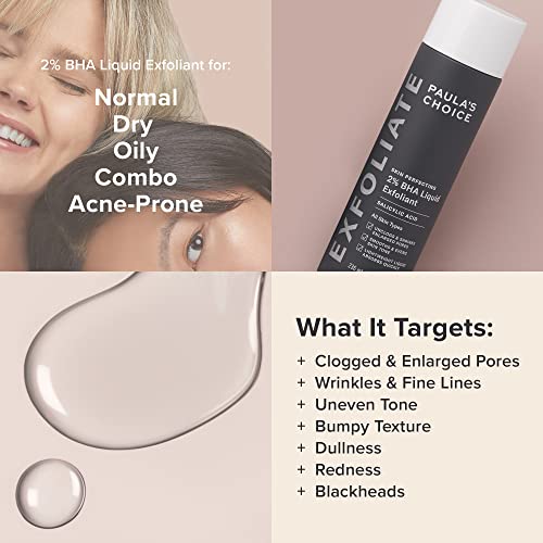 Paulas Choice--SKIN PERFECTING 2% BHA Liquid Salicylic Acid Exfoli...