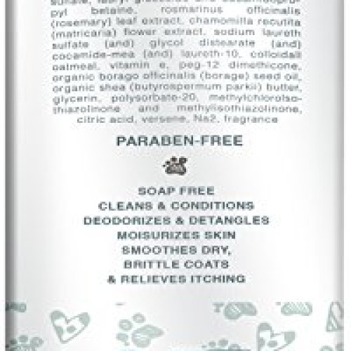 Paws & Pals Natural Oatmeal Dog-Shampoo And Conditioner - 20oz Med...