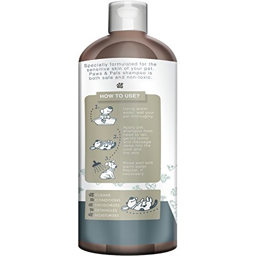 Paws & Pals Natural Oatmeal Dog-Shampoo And Conditioner - 20oz Med...