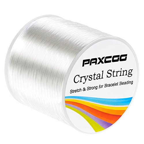 Paxcoo 1.2mm Elastic Stretch String Cord for Jewelry Making Bracel...