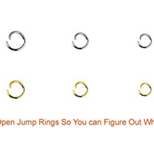 Paxcoo 1200Pcs Open Jump Rings and Lobster Clasps Jewelry Findings...