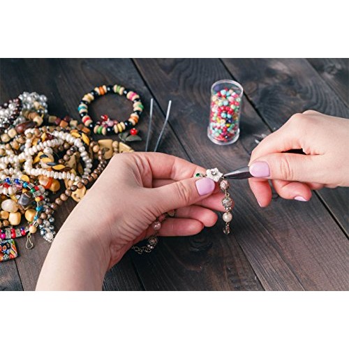 Paxcoo 1200Pcs Open Jump Rings and Lobster Clasps Jewelry Findings...