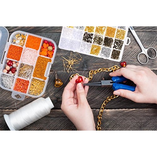 Paxcoo 2400Pcs Earring Making Supplies Kit with 24 Style Earring H...