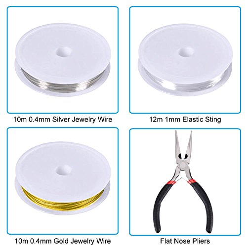 Paxcoo Jewelry Making Supplies Kit - Jewelry Repair Tools with Acc...