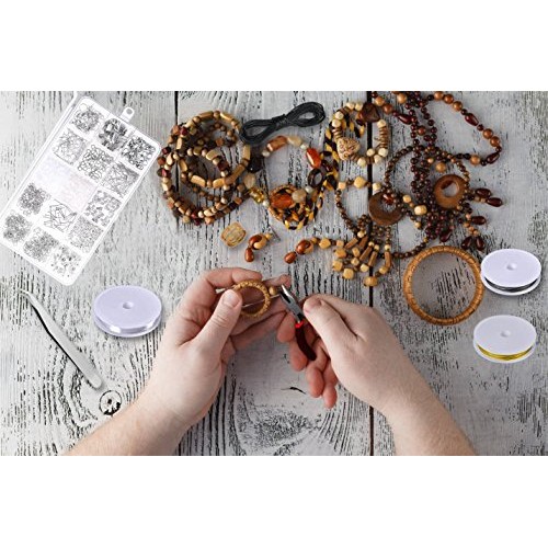 Paxcoo Jewelry Making Supplies Kit - Jewelry Repair Tools with Acc...