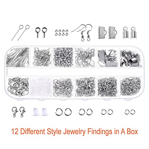 Paxcoo Jewelry Making Supplies Kit with Jewelry Tools, Jewelry Wir...