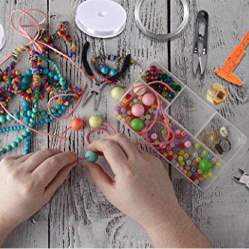 Paxcoo Jewelry Making Supplies Kit with Jewelry Tools, Jewelry Wir...