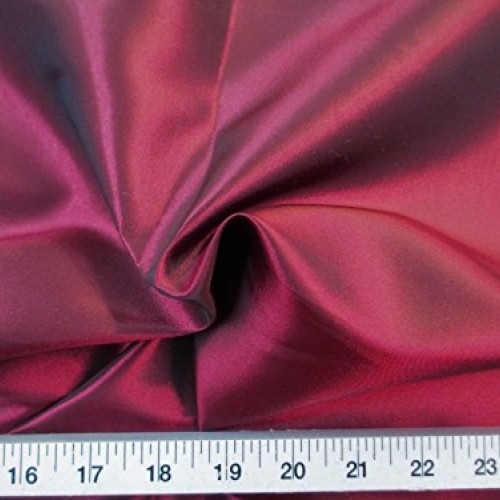 Paylessfabric Fabric Two Tone Iridescent Apparel Taffeta Burdy ...