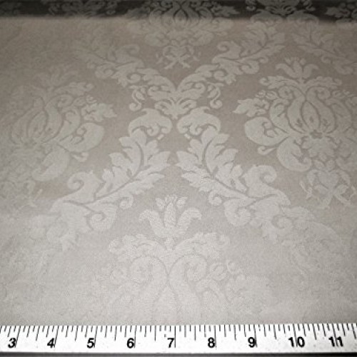 Swatch Sample Fabric Upholstery Drapery Jacquard Damask Floral Mus...
