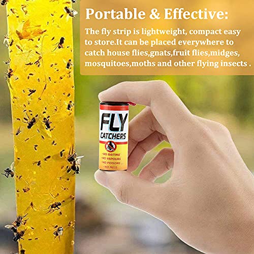 Fly Traps Indoor for Home, 30 PCS Fruit Fly Traps for Indoors, Fly...