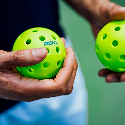 PCKL Optic Speed Pickleballs | Indoor & Outdoor | 4 Pack | Built t...