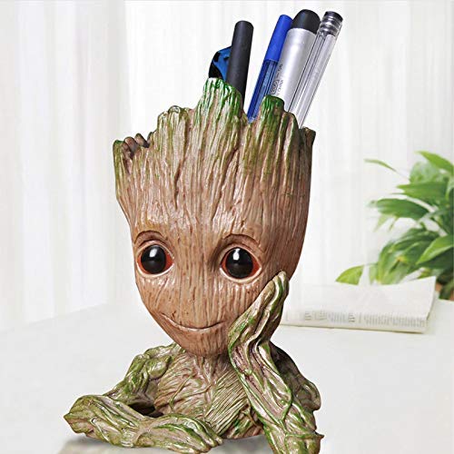 PEACHIEZ Flower Pot Baby Groot Flowerpot Planter Action Figures Tr...