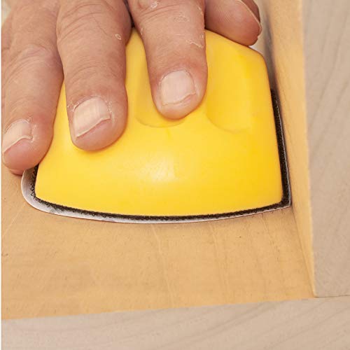 Sanding Mouse Hook and Loop Sanding Block. Ideal For Woodworking, ...