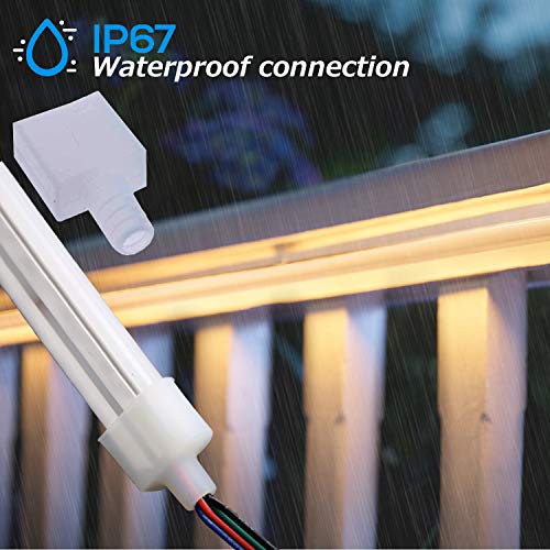 Pearlight DC12V Neon Led RGB Rope Light, Flexible/Waterproof/Multi...