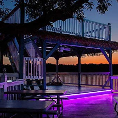 Pearlight DC12V Neon Led RGB Rope Light, Flexible/Waterproof/Multi...