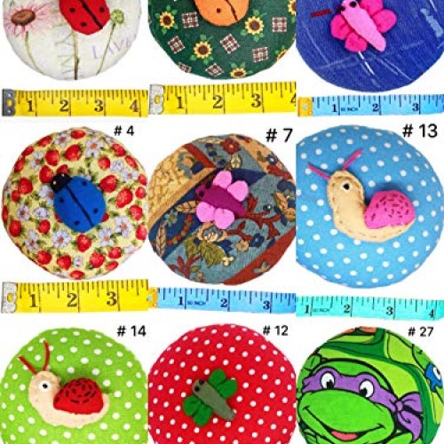 PeavyTailor 10 oz Emery Pin Cushion and Fabric Pattern Cloth/Fabri...