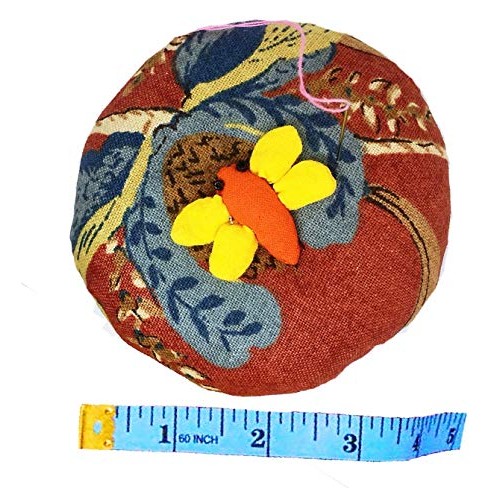 PeavyTailor 10 oz Emery Pin Cushion and Fabric Pattern Cloth/Fabri...