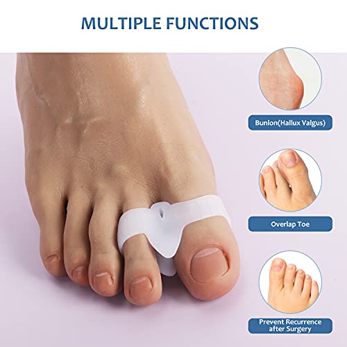 Toe Separator for Overlapping Toes, Bunion Corrector for Women and...