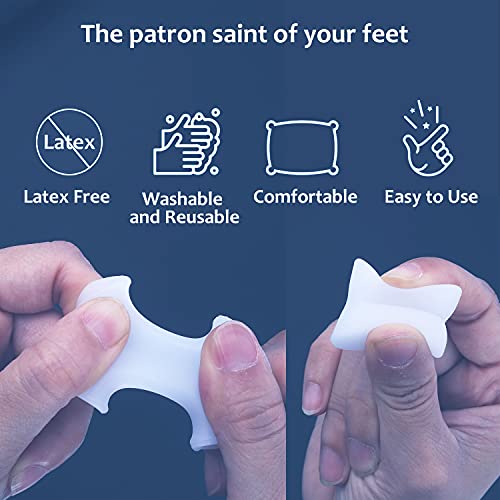 Toe Separator for Overlapping Toes, Bunion Corrector for Women and...