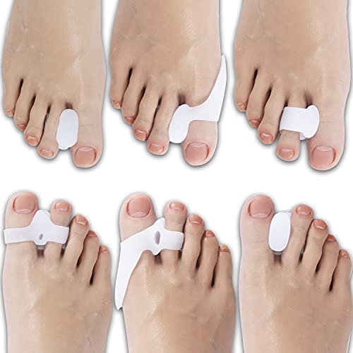 Toe Separator for Overlapping Toes, Bunion Corrector for Women and...