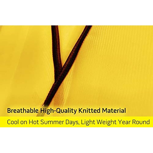 PeerBasics, Pocket Safety Vest 10 Pack, Yellow Reflective High Vis...